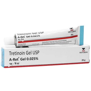    - 0.025%  (Tretinoin Gel UPS A-Ret 0.025% Menarini), 20 