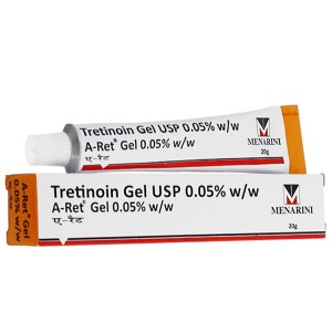    - 0.5%  (Tretinoin Gel UPS A-Ret), 20 