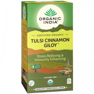 ��� ����� ������ � ����� ������� ����� (Tulsi Cinnamon Giloy Organic India), 25 ���������
