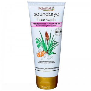     , ,      (Saundarya facewash Patanjali), 100 